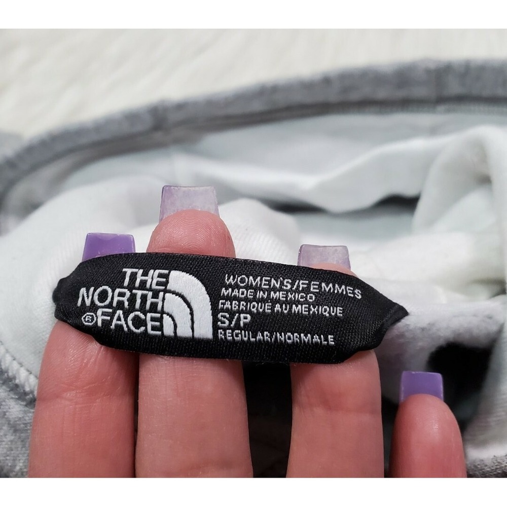 The Northface Gray Pullover Hoodie‎ Sweatshirt Women's Size Small - Picture 5 of 9